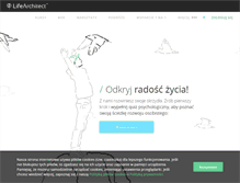 Tablet Screenshot of lifearchitect.pl